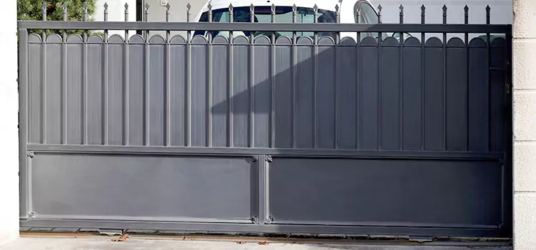 Metal Driveway Gate Installation Crystal Beach