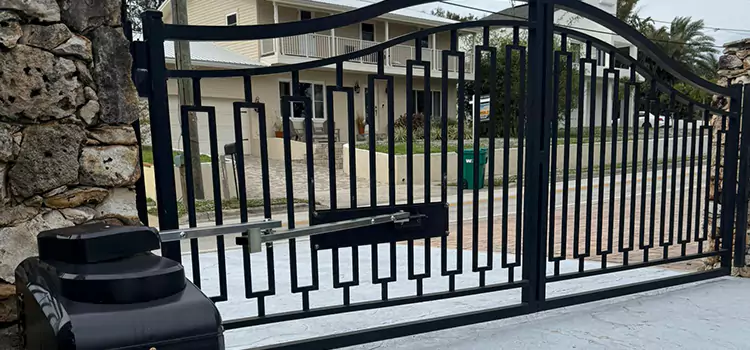 Swing Gate Opener with Keypad Crystal Beach