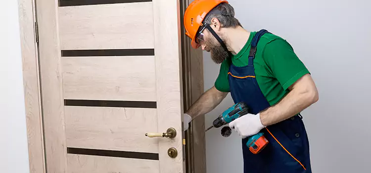 Replace Internal Door Handle with Lock Crystal Beach